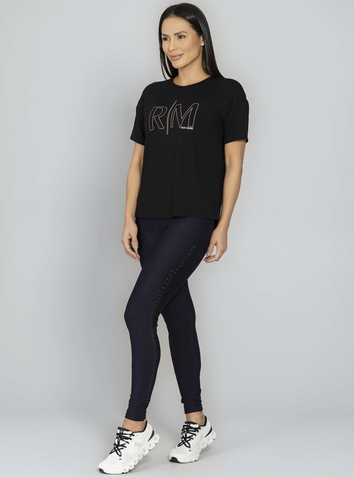 Blusa Alongada Preto