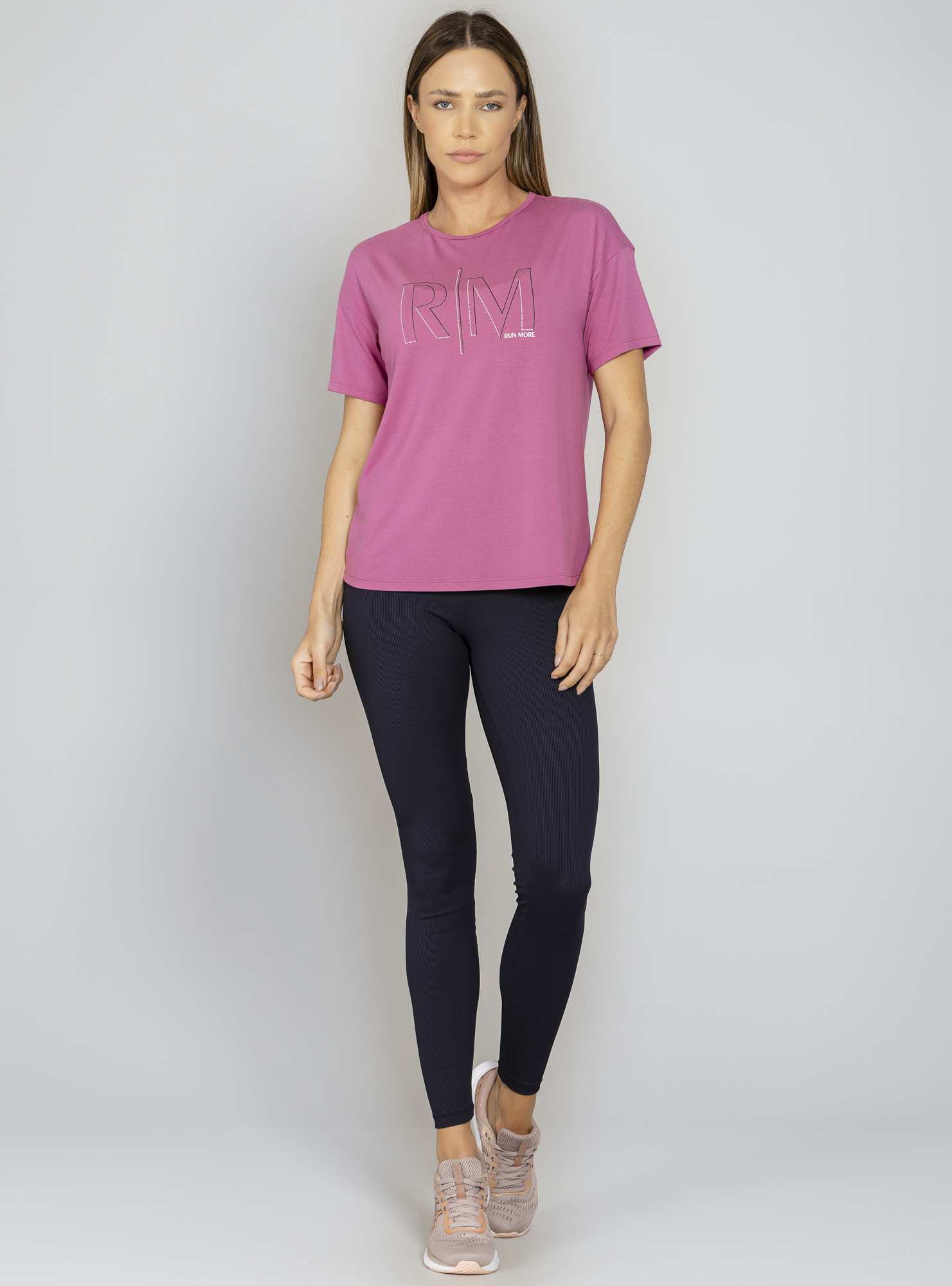 Blusa Alongada Rosa 27