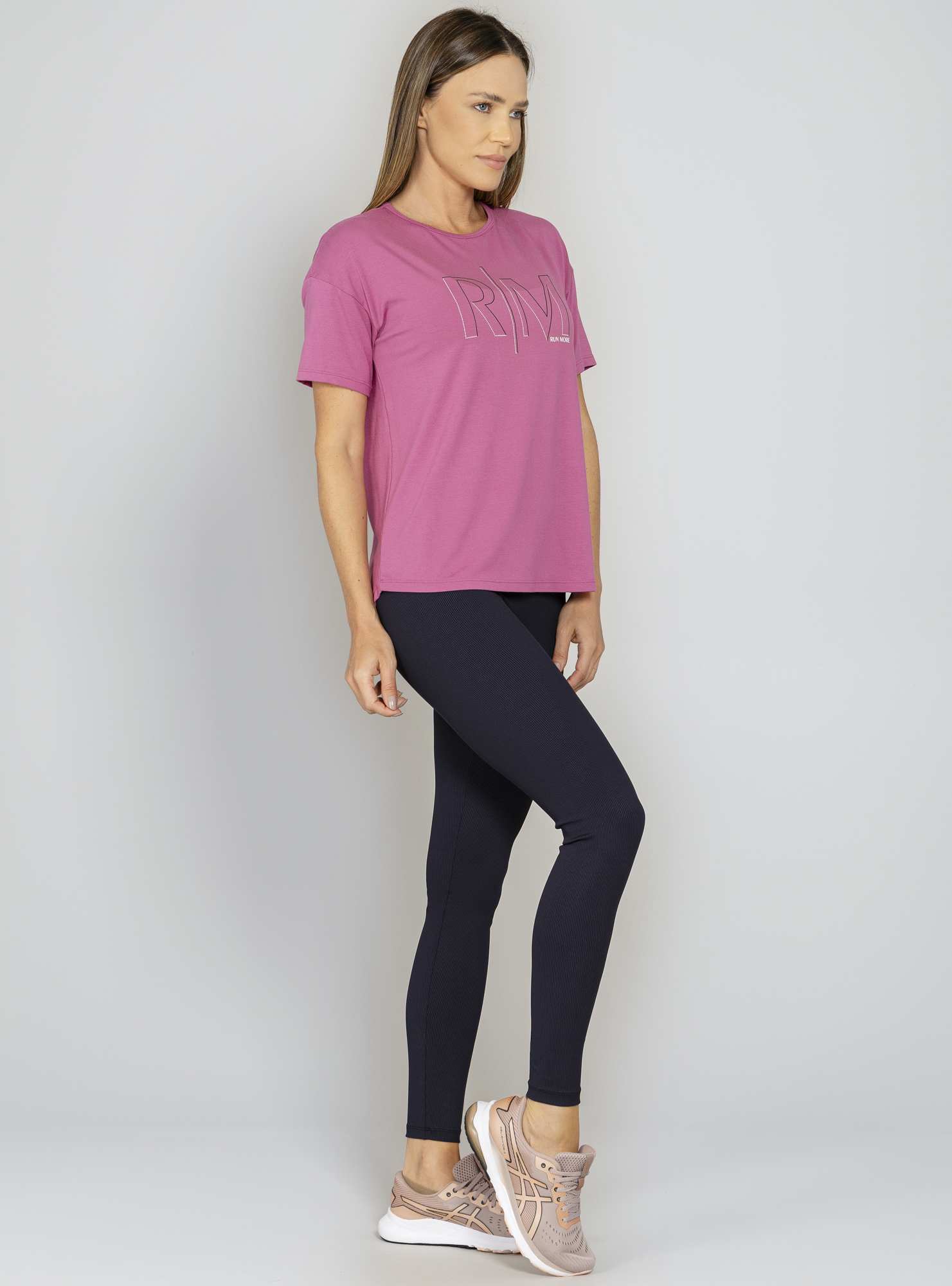 Blusa Alongada Rosa 27