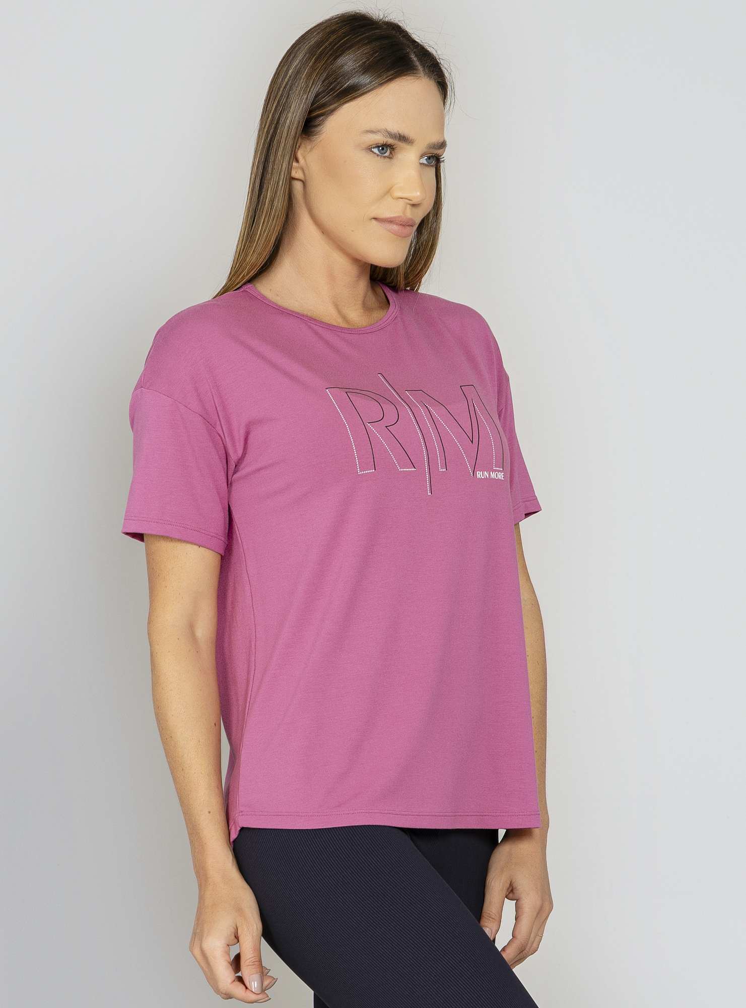 Blusa Alongada Rosa 27