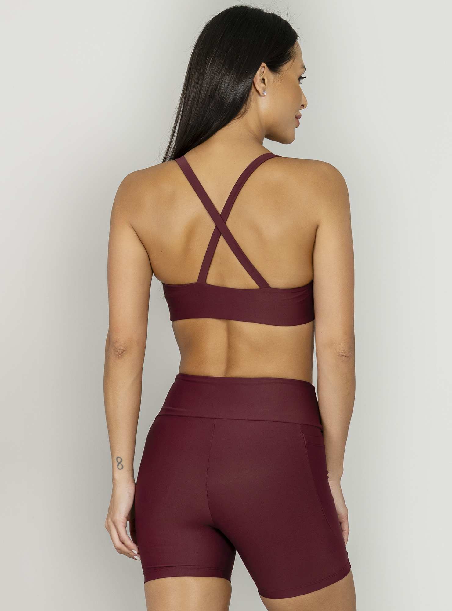 Top Estampado Color Fusion Bordo 03 / Su 140