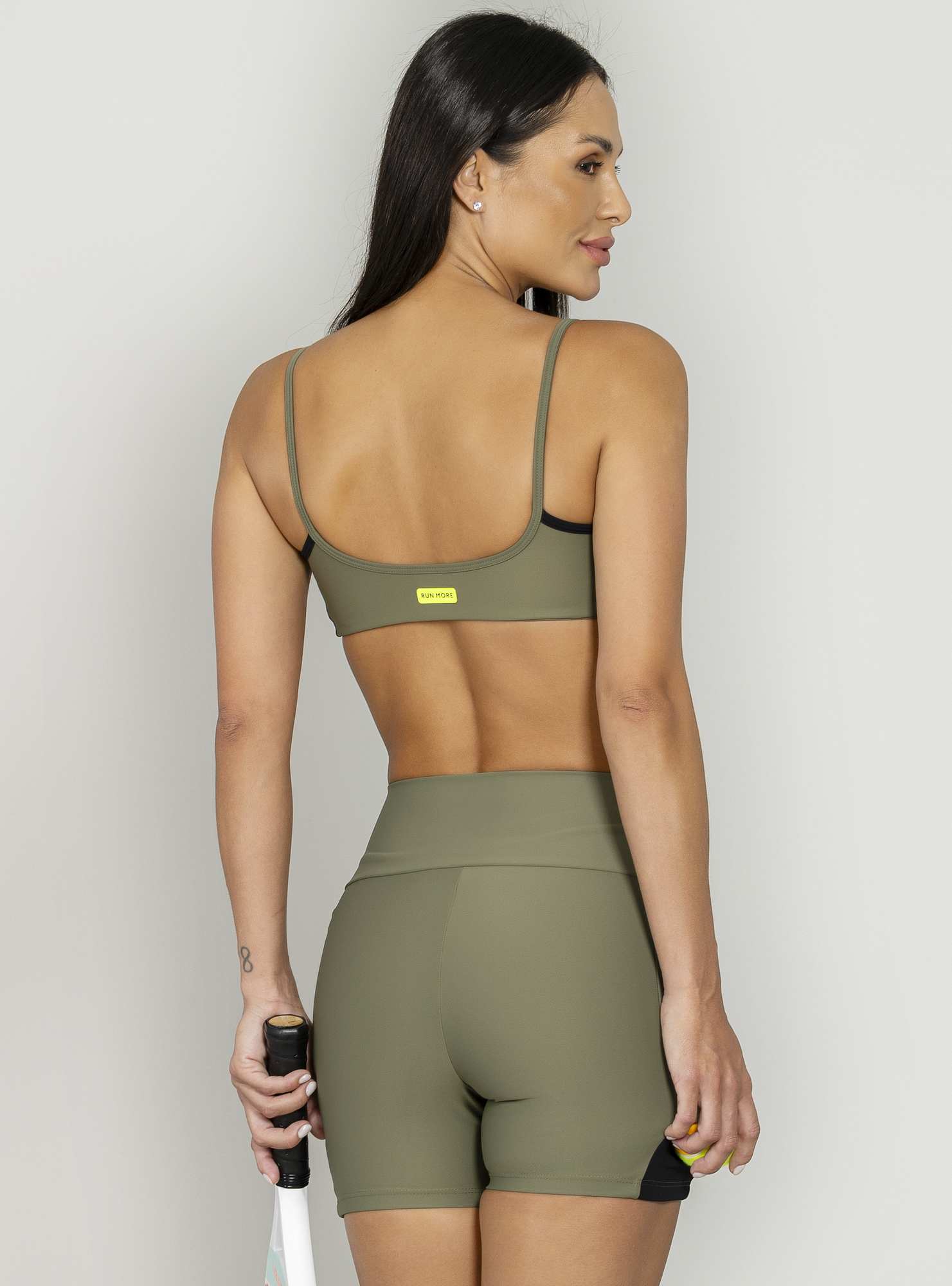 Top Leve Slim Verde 20 / Preto