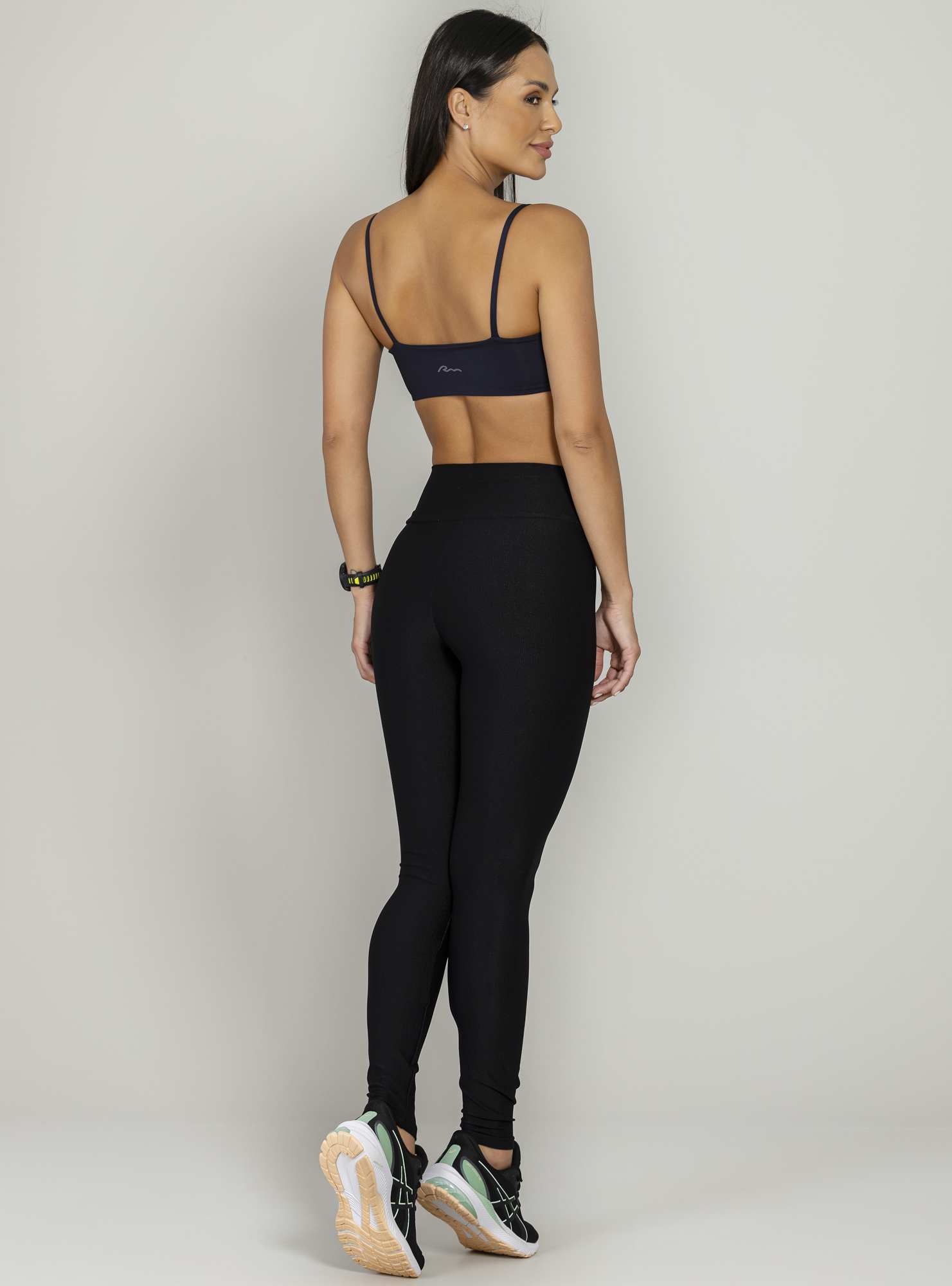 Legging Cintura Alta 06806 Preto Preto